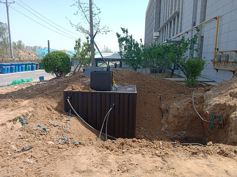 高科技信息园可移动供水泵站项目